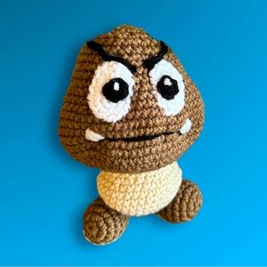Handcrafted Crochet “Goomba” Plush
